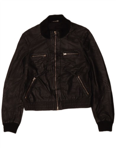 Liu damen crop lederjacke - jo,