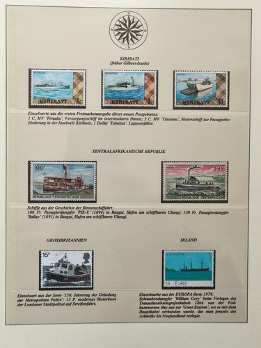 Motivsammlung schiffe lot mit - lot,
