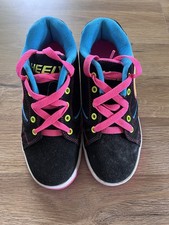 Heelys Rollschuhe Gr. 35 Schwarz Rosa Neongelb