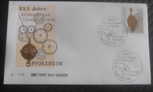 Bund fdc nr 1628 - fdc, v