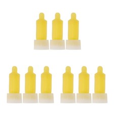  9 Stück Gummiflaschenköpfe