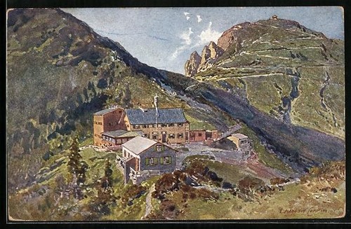 Künstler edward harrison - künstler-ak,