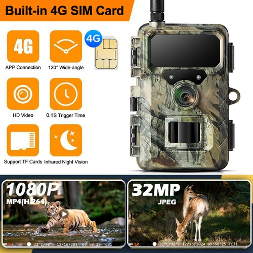 32mp wildkamera - 32mp, 4g