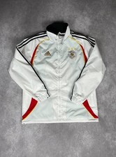 Deutschland Adidas Jacke Vintage Retro Training Top DFB Weiß Schwarz Größe S