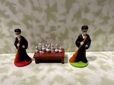 Sehr seltene Sonderfiguren von Harry Potter Polly Pocket mit Schachspiel