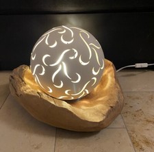 Treibholz Lampe Holz LED Leuchte Treibholzlampe Altholz Schwemmholz