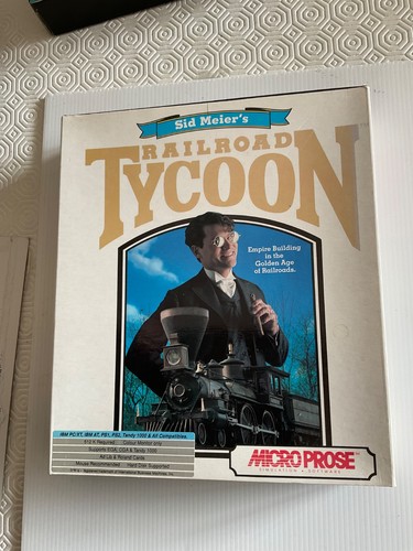 1990 railroad tycoon sid meier - railroad,