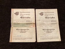 Betriebserlaubnis Göricke