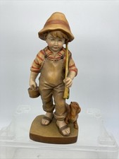 23085/ Junge mit Angel und