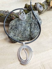  Anhänger Silber Spirale