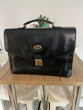 Daniel Ray Aktentasche Echtleder – Vintage 90er – Business Tasche – Schwarz
