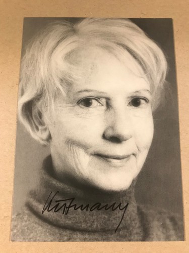Autogramm elfriede kuzmany - autogramm,