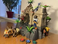 Playmobil 4842 Großer Schatztempel mit Schatzhäuser 4848 Tempel-Wächter Konvolut