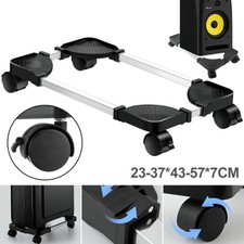 Computer ständer Desktop CPU PC Tower Ständer Rollwagen Halterung Edelstahl ABS