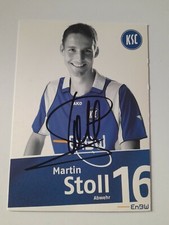 Signierte AK Martin Stoll Karlsruher SC NEU