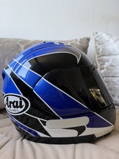Original Sammlerstück Arai RX-7RR4 Kenny Roberts Jr. Motorradhelm - Größe Small
