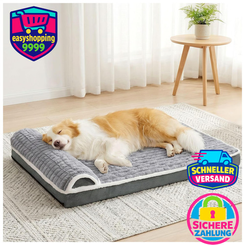 Hundebett orthopädisch grau - orthopädisch,