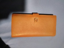 Aigner Geldbörse Leder Braun