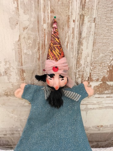 Antiker zauberer handpuppe - zauberer,,
