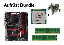 Aufrüst Bundle - MSI Z170A Tomahawk AC + Intel Core i7-6700K + 4GB RAM #125231