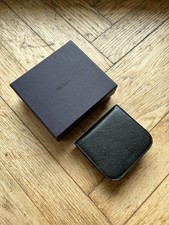 New Vintage PRADA Saffiano Porta Monete Coin Wallet Münzgeldbörse