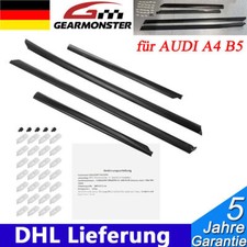 4x ZIERLEISTEN TÜRLEISTEN für AUDI A4 B5 Limousine Avant mit Clips Satz Lestein