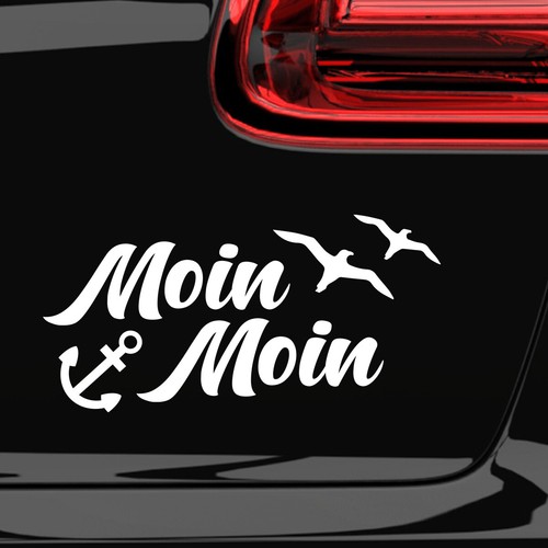 Auto aufkleber sticker - sticker, moin