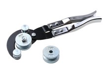 Rohrbiegezange  Biegezange Bremsleitung Benzinleitung Kupfer Alu 4 bis 10 mm