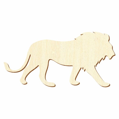 Holz löwe 50cm breite - breite,