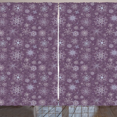 Schneeflocke rustikale gardine - schneeflocke,