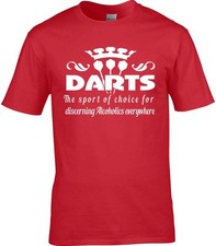 Dart T-Shirt Spieler Der Sport der Wahl für anspruchsvolle Alkoholiker überall