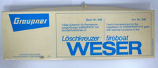 Vintage Graupner 498 Hardware Installation Zubehör Getriebe für Varioprop verpackt UK
