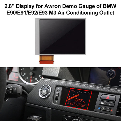 Lcd display für bmw - 2.8",