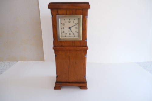 Antike art deco miniaturuhr - deco,
