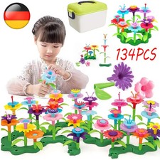 134Pcs Blumengarten Spielzeug