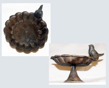 Vogeltränke mit Fuß Gusseisen Vogelfutterschale Vogelbad Vogel Tränke – Gebrauch