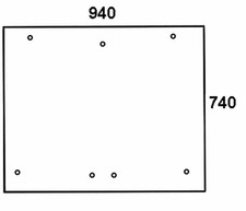 Frontscheibe - Dieteg 260002101 - Kabine Compact 50 Serie Verdecke und Kabinen