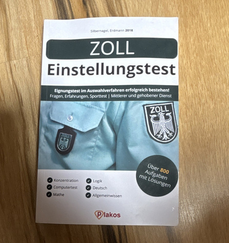 Plakos zoll einstellungstest - plakos,