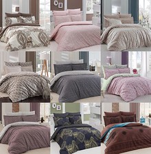 2/5 Tlg. Bettwäsche Bettgarnitur Baumwolle Renforce verschieden Modelle