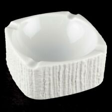 1 (von 3) Aschenbecher Ascher weiß Thomas Arcta Porzellan weiß 11 cm ~ 60er