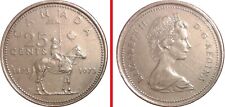 vintage 25 cents 1973 ROYAL CANADIAN MOUNTED POLICE RCMP coin Queen Elizabeth