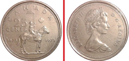 Vintage cents 1973 royal - cents,