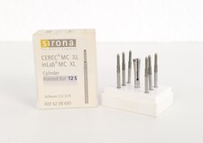 Sirona CEREC Cylinder Pointed Bur 12S 6208685 inLab MC XL Schleifer Grinders
