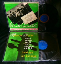 MINT! 1st Supraphon 2 LP Mozart-String VLACH QUARTET+Violin Sonata SUK-PANENKA