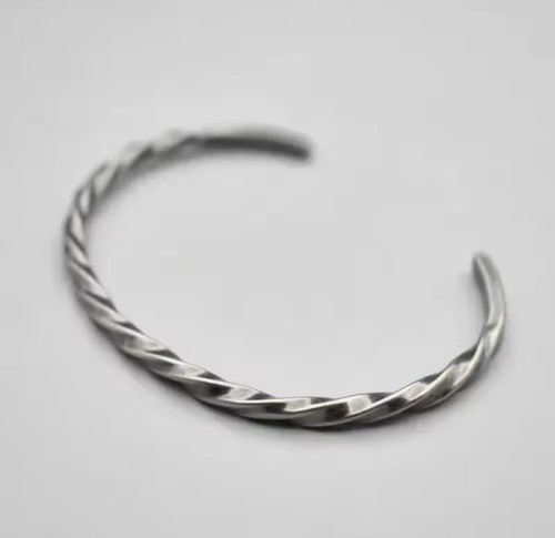 Twist armspange edelstahl - 4,