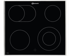 "B-Ware" Glaskeramikkochfeld Bauknecht CHR 3462 IN edelstahl - 60cm