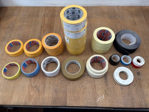 Klebeband tesa kreppband - kreppband, 3m