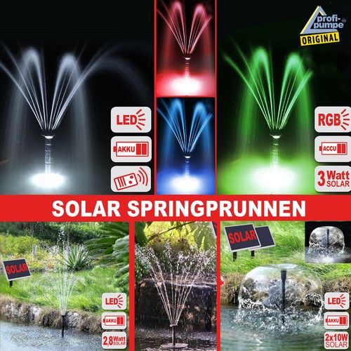 Solar teichpumpe pumpe - solar,