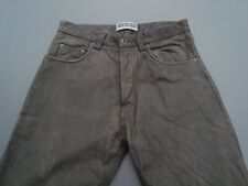 Enjoy Jeans Leder Herren W31 L31 braun Nubuk Lederhose Lederjeans dunkelbraun