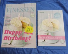 THERMOMIX Vorwerk FINESSEN Hefte Rosencocktail Linsensalat Pfirsich Trifle usw. 